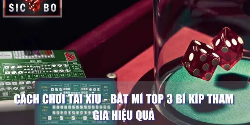 Hướng dẫn chi tiết cách chơi tài xỉu từ cơ bản đến nâng cao