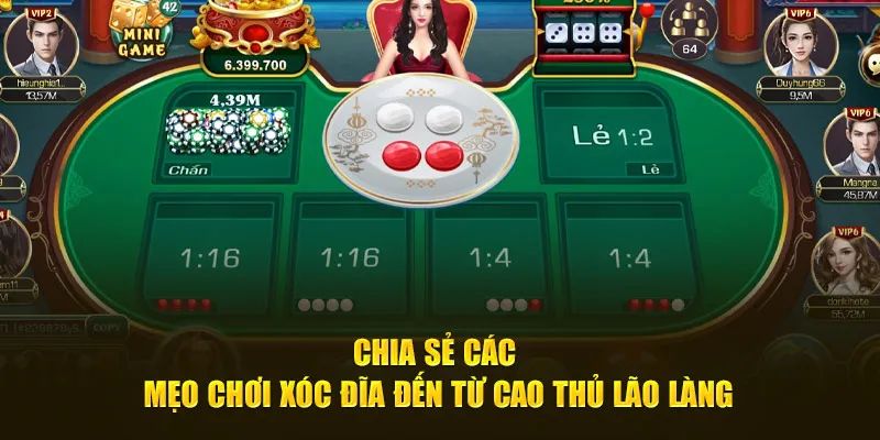 Mẹo và chiến thuật nâng cao trong dự đoán xóc đĩa